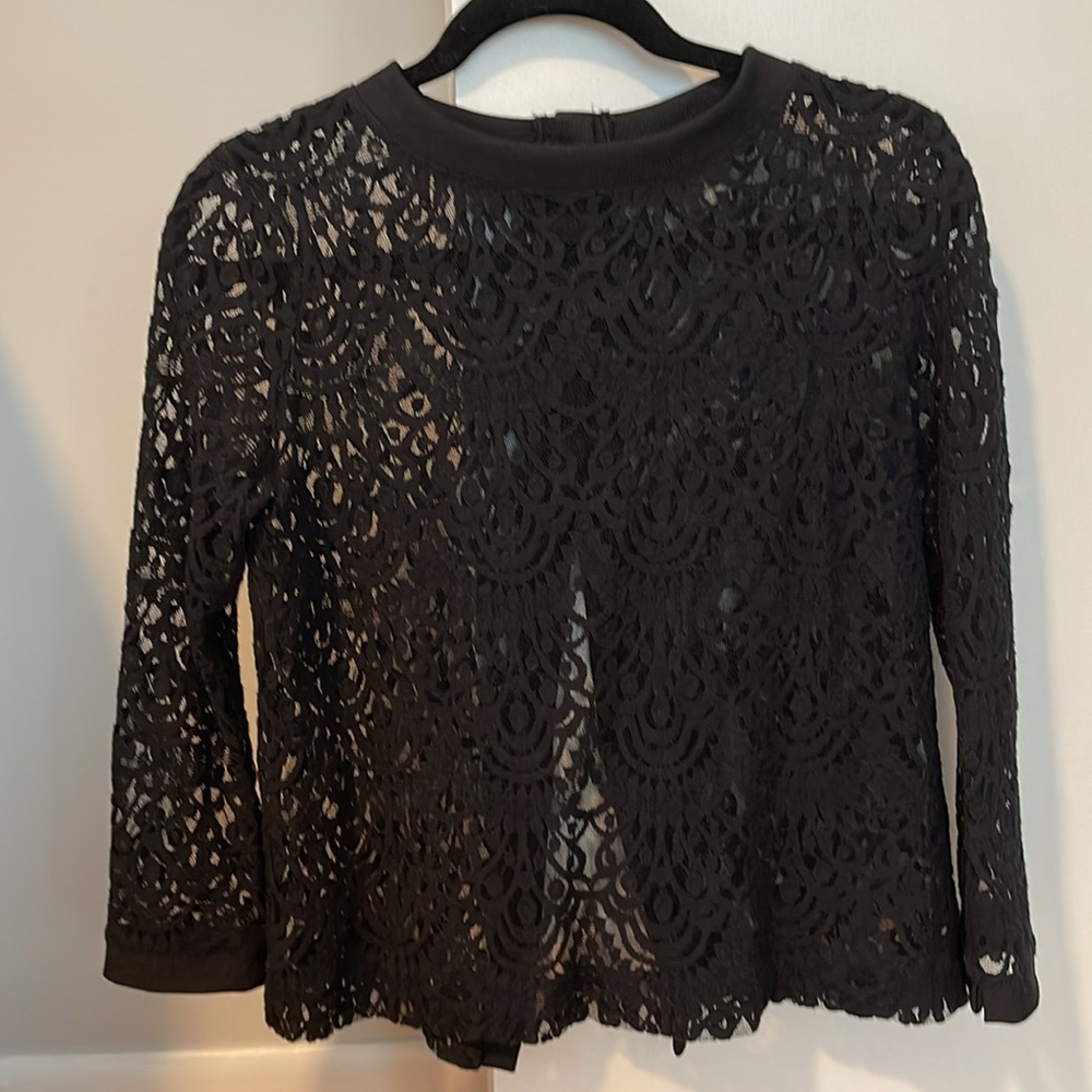 EUC Banana Republic Lace Cardigan - small - Picture 3 of 9
